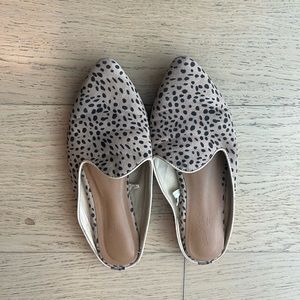 Animal Print Flats/Mules